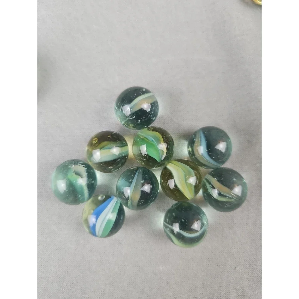🔥Vintage Lot Of‎ 141 Cats Eye Swirl Marbles